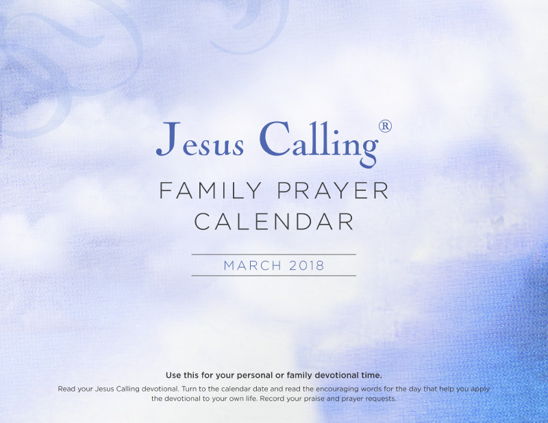 JCPrayerCalendarMarch Jesus Calling