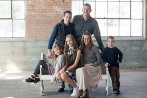 Holly Hawkins Shivers family photograph as featured on Jesus Calling Podcast