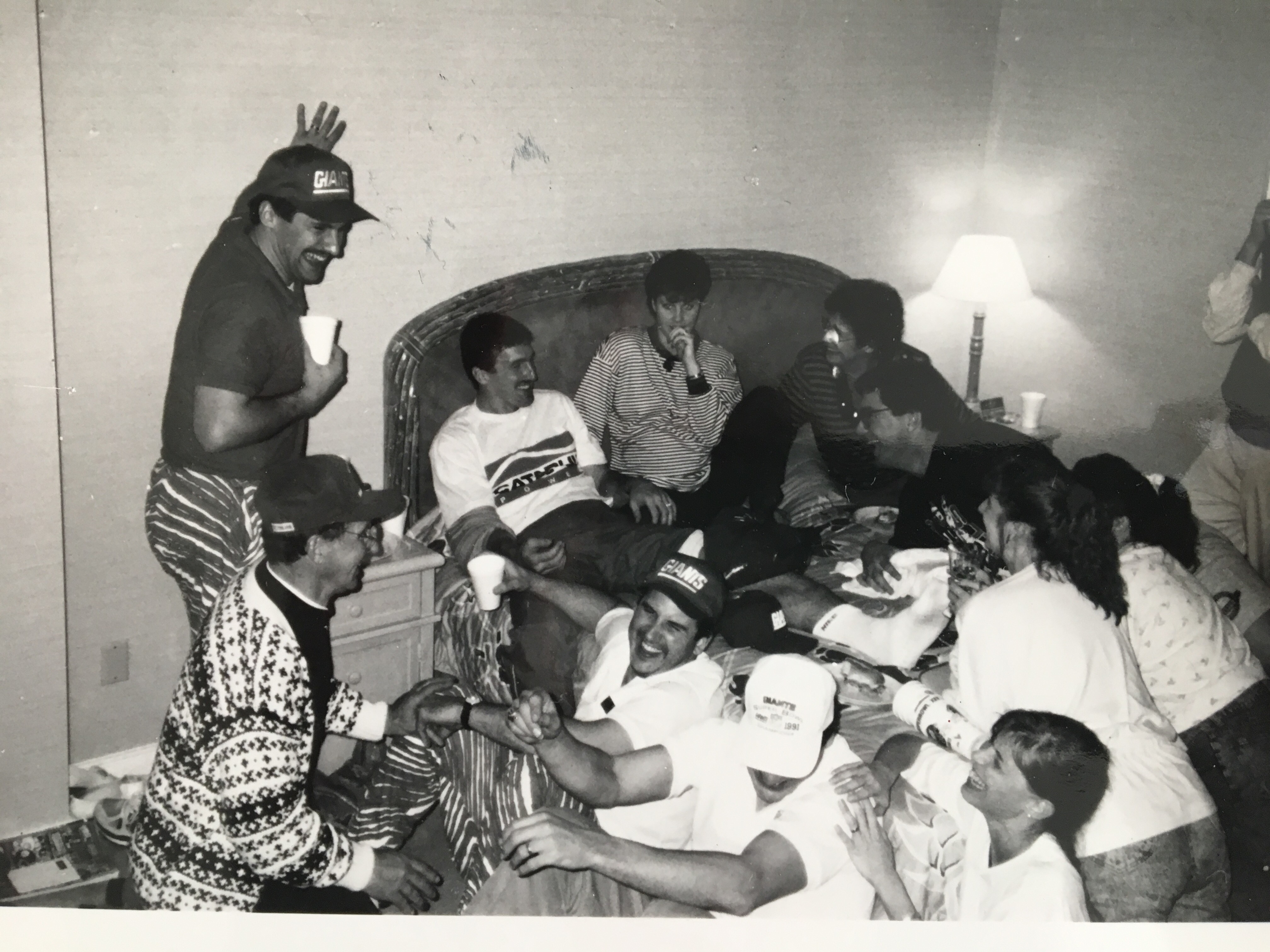 Jeff Hostetler_Celebration with family after super bowl win Jesus Calling