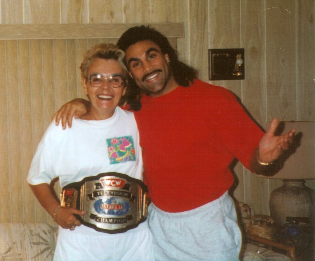 WWE Marc Mero and his mom