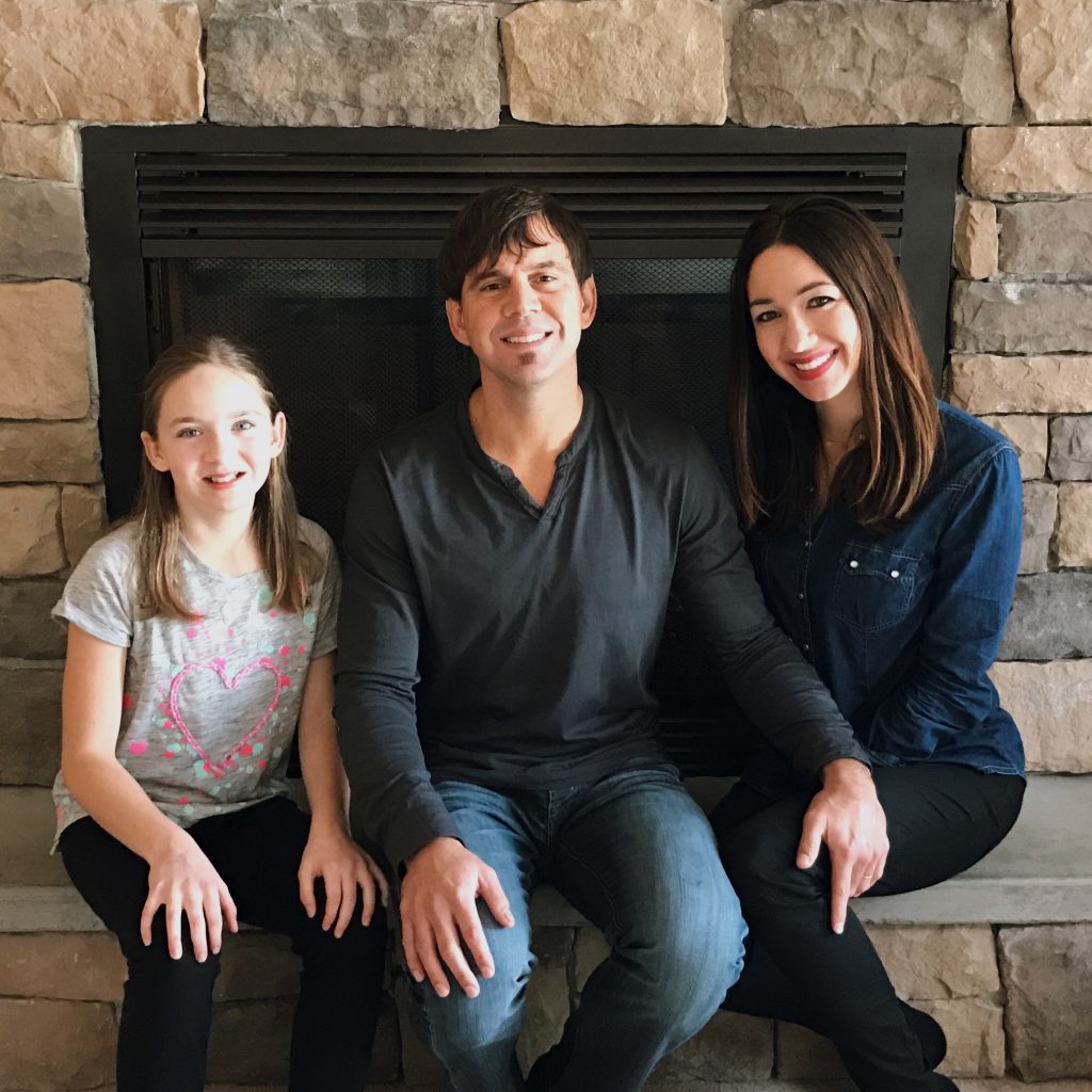 Jesus Calling podcast episode #164 guest Dominic Done and his family