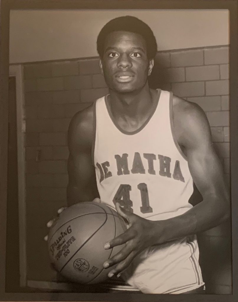 Years before CBS Sports and his sportscasting career, James Brown (featured on Jesus Calling podcast)